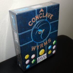 3/$55❤️new A CONCLAVE OF WYRMS 2010 Dragon-Themed Board Game ZMG4055